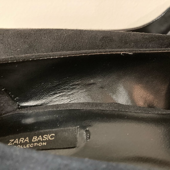 Zara two tones faux Suede Heels - size EU 40 - Picture 6 of 12